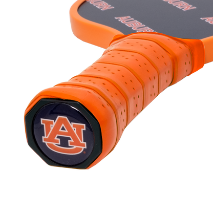 Auburn Tigers pickleball paddle handle logo