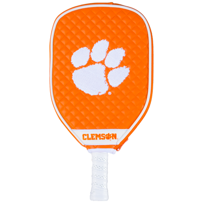 Clemson Tigers quilted pickleball paddle cover