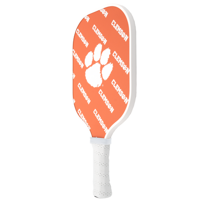 Clemson Tigers pickleball paddle back view