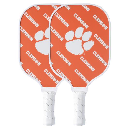Clemson Tigers pickleball paddle set