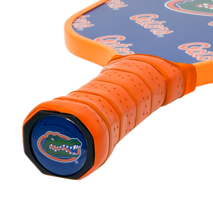 Florida Gators pickleball paddle handle logo