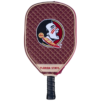 Florida State Seminoles quilted pickleball paddle cover
