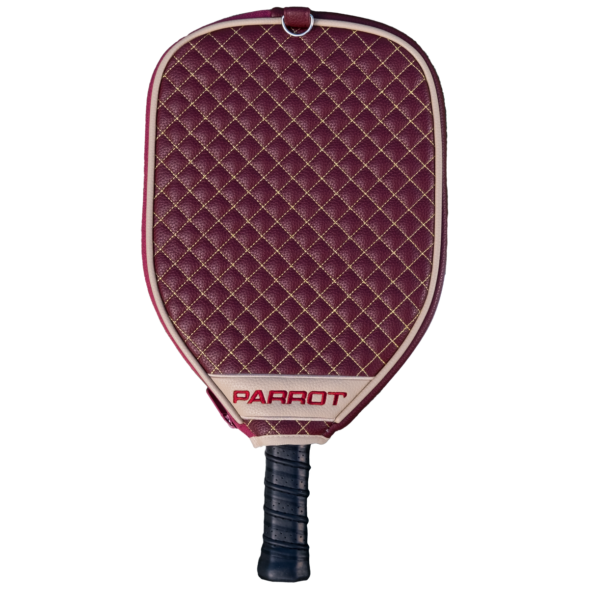 Florida State Seminoles quilted pickleball paddle cover back view