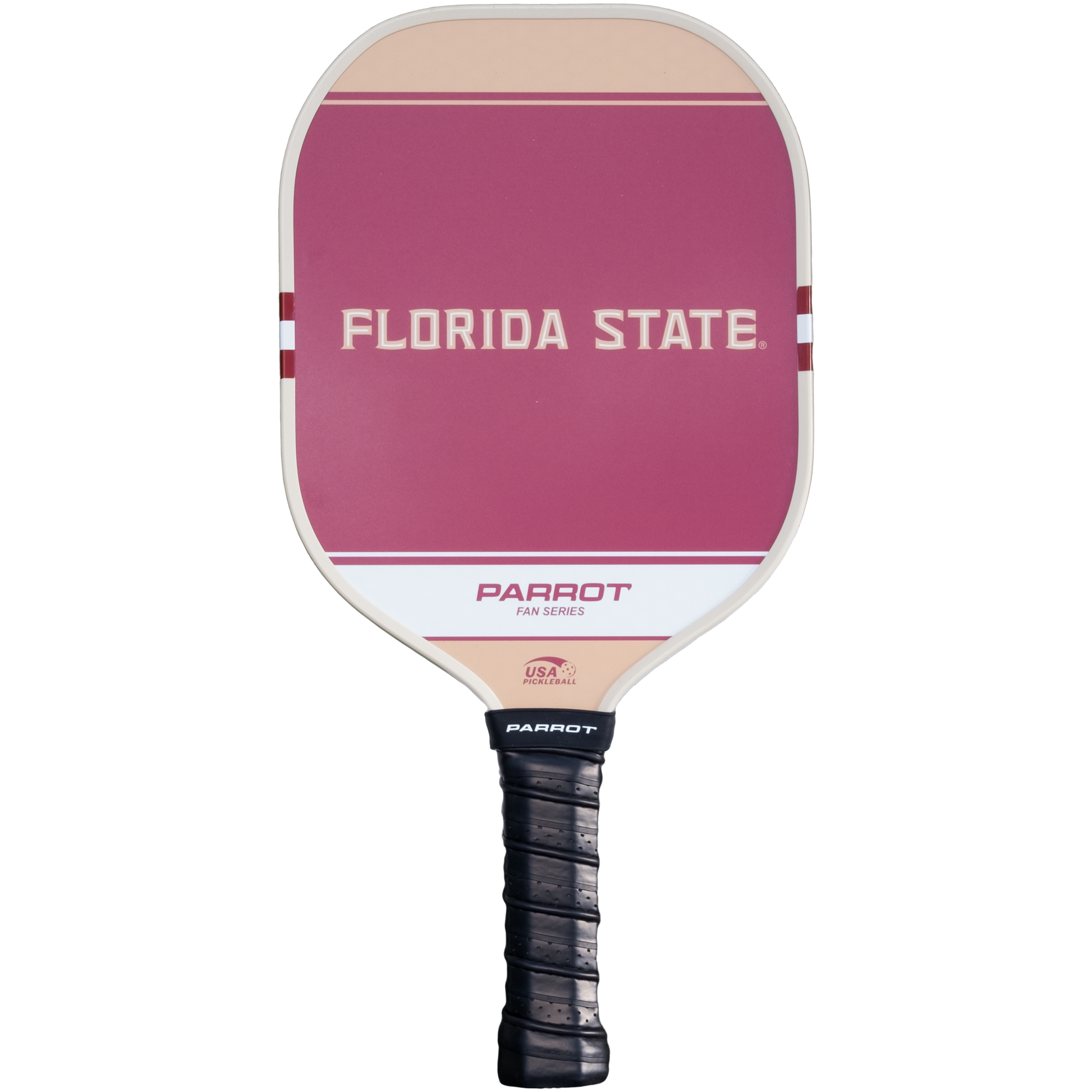 Florida State Seminoles Sport Plus pickleball paddle back view