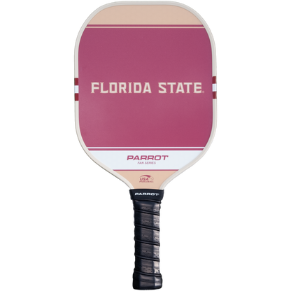 Florida State Seminoles Sport Plus pickleball paddle back view