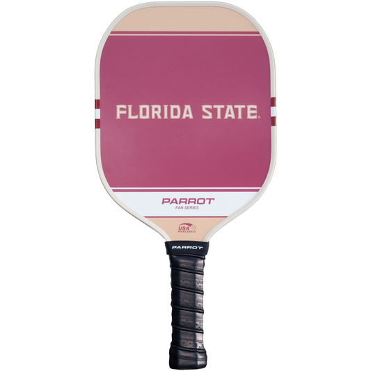 Florida State Seminoles Sport Plus pickleball paddle back view