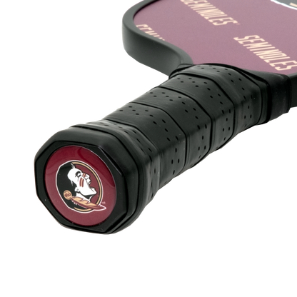 Florida State Seminoles pickleball paddle handle logo