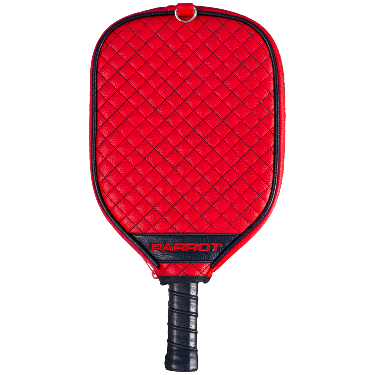 Georgia Bulldogs Red quilted pickleball paddle cover back view
