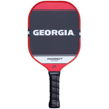 Georgia Bulldogs Sport Plus pickleball paddle back view