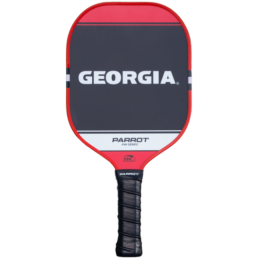 Georgia Bulldogs Sport Plus pickleball paddle back view