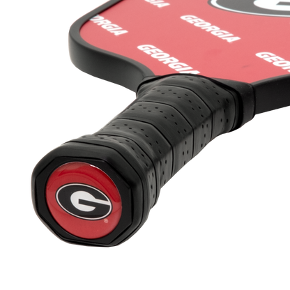 Georgia Bulldogs pickleball paddle handle logo