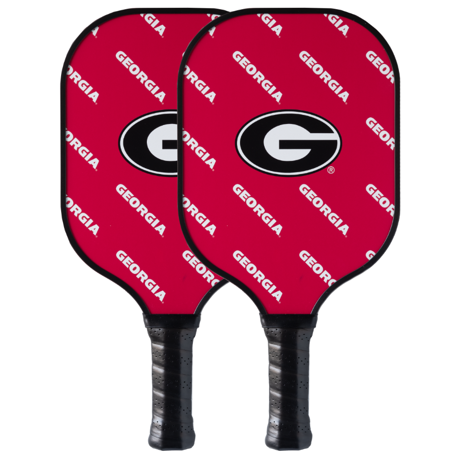 Georgia Bulldogs pickleball paddle set