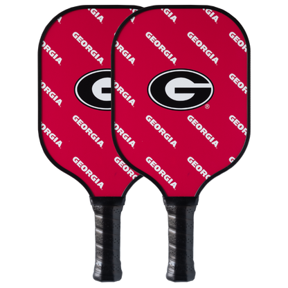 Georgia Bulldogs pickleball paddle set
