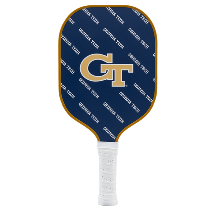 Georgia Tech Yellow Jackets standard pickleball paddle