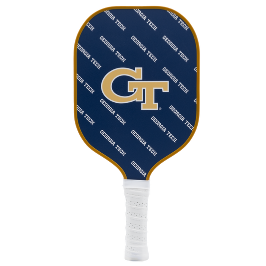 Georgia Tech Yellow Jackets standard pickleball paddle