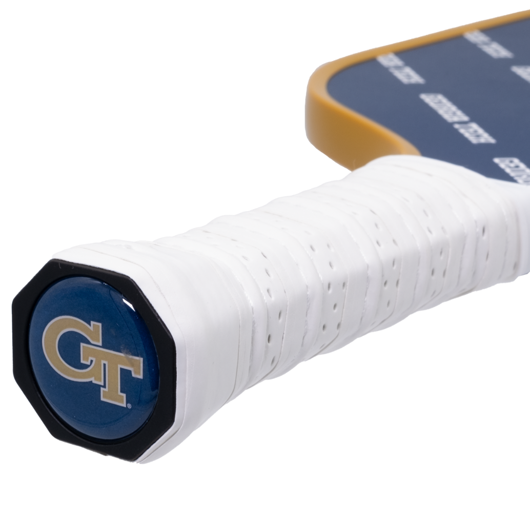 Georgia Tech Yellow Jackets pickleball paddle handle logo