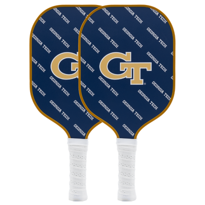 Georgia Tech Yellow Jackets pickleball paddle set