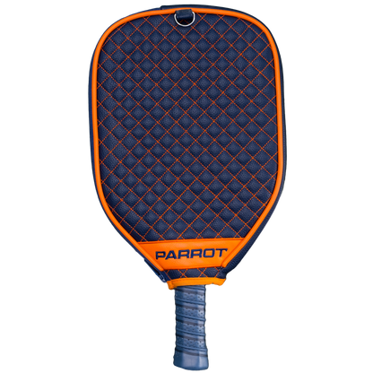 Illinois Fighting Illini quilted pickleball paddle cover back view