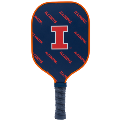 Illinois Fighting Illini standard pickleball paddle