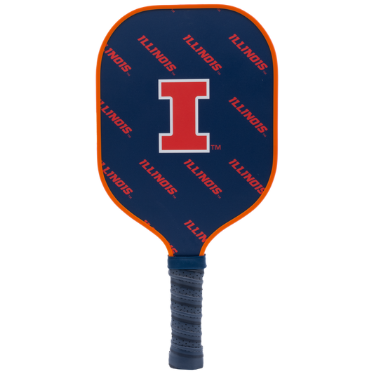 Illinois Fighting Illini standard pickleball paddle