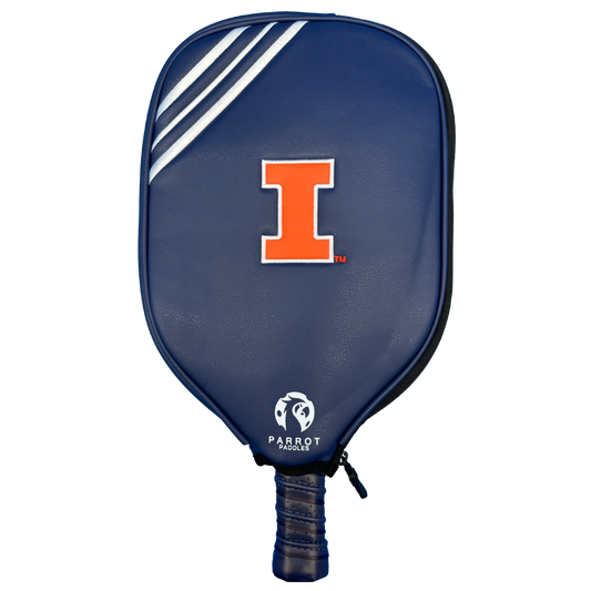 Illinois Fighting Illini pickleball paddle cover