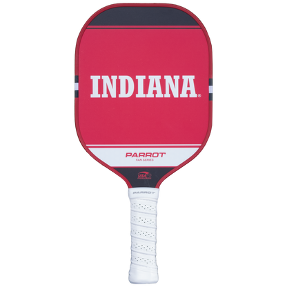 Indiana Hoosiers Sport Plus pickleball paddle back view