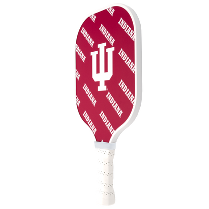 Indiana Hoosiers pickleball paddle back view