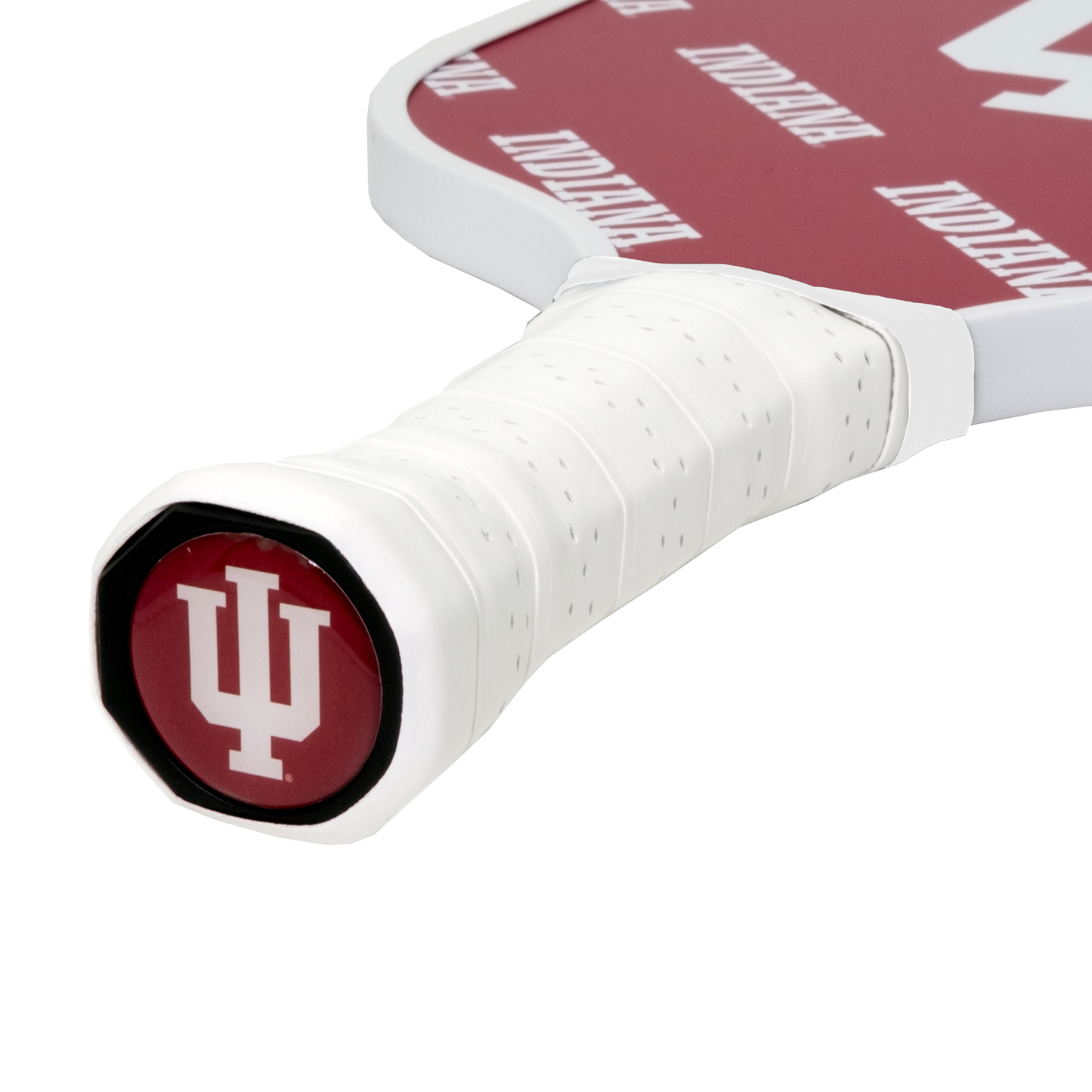 Indiana Hoosiers pickleball paddle handle logo