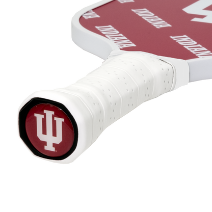 Indiana Hoosiers pickleball paddle handle logo