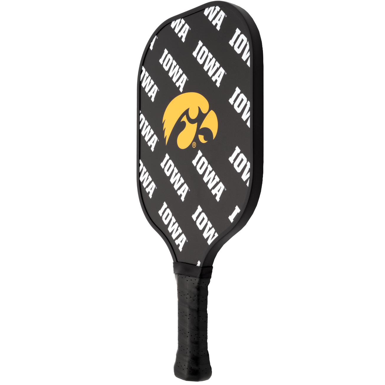 Iowa Hawkeyes pickleball paddle back view