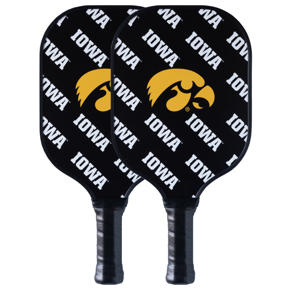 Iowa Hawkeyes pickleball paddle set