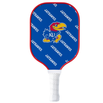 Kansas Jayhawks standard pickleball paddle