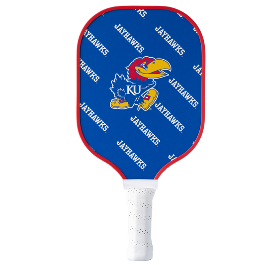 Kansas Jayhawks standard pickleball paddle