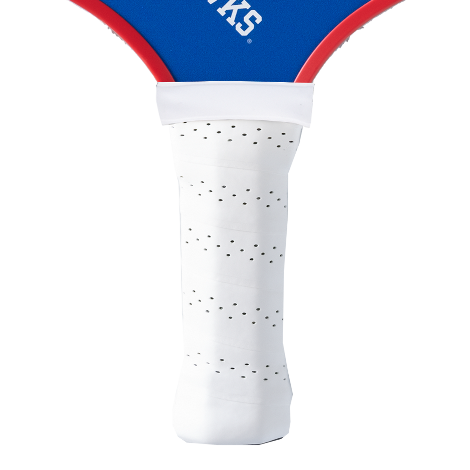 Kansas Jayhawks pickleball paddle handle grip