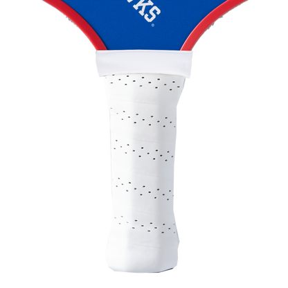 Kansas Jayhawks pickleball paddle handle grip