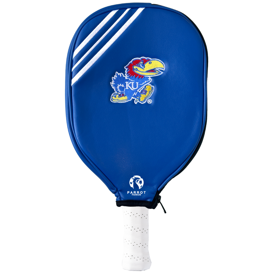 Kansas Jayhawks pickleball paddle cover