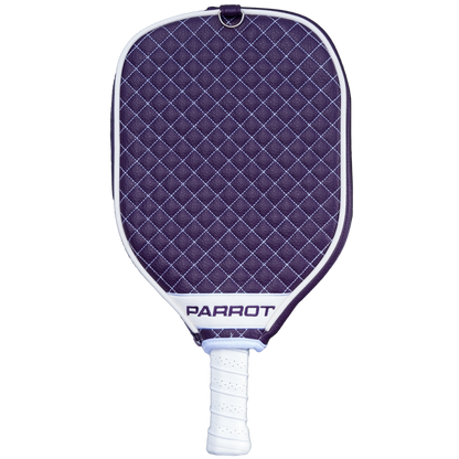 Kansas State Wildcats quilted pickleball paddle cover back view