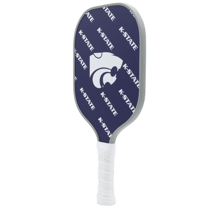 Kansas State Wildcats pickleball paddle back view