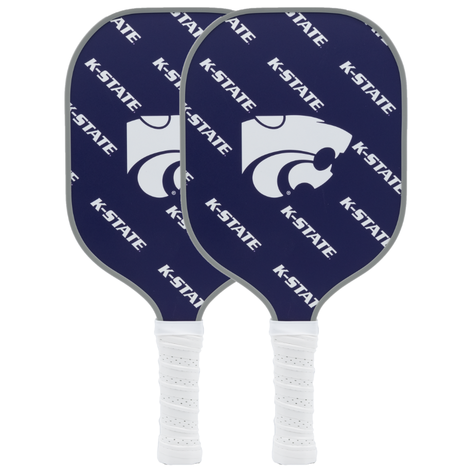 Kansas State Wildcats pickleball paddle set