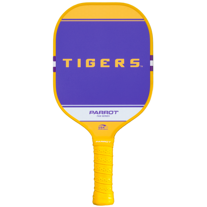LSU Tigers Sport Plus pickleball paddle back view