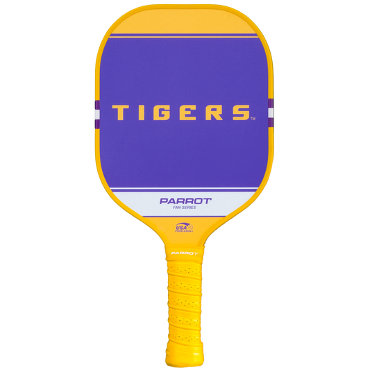 LSU Tigers Sport Plus pickleball paddle back view