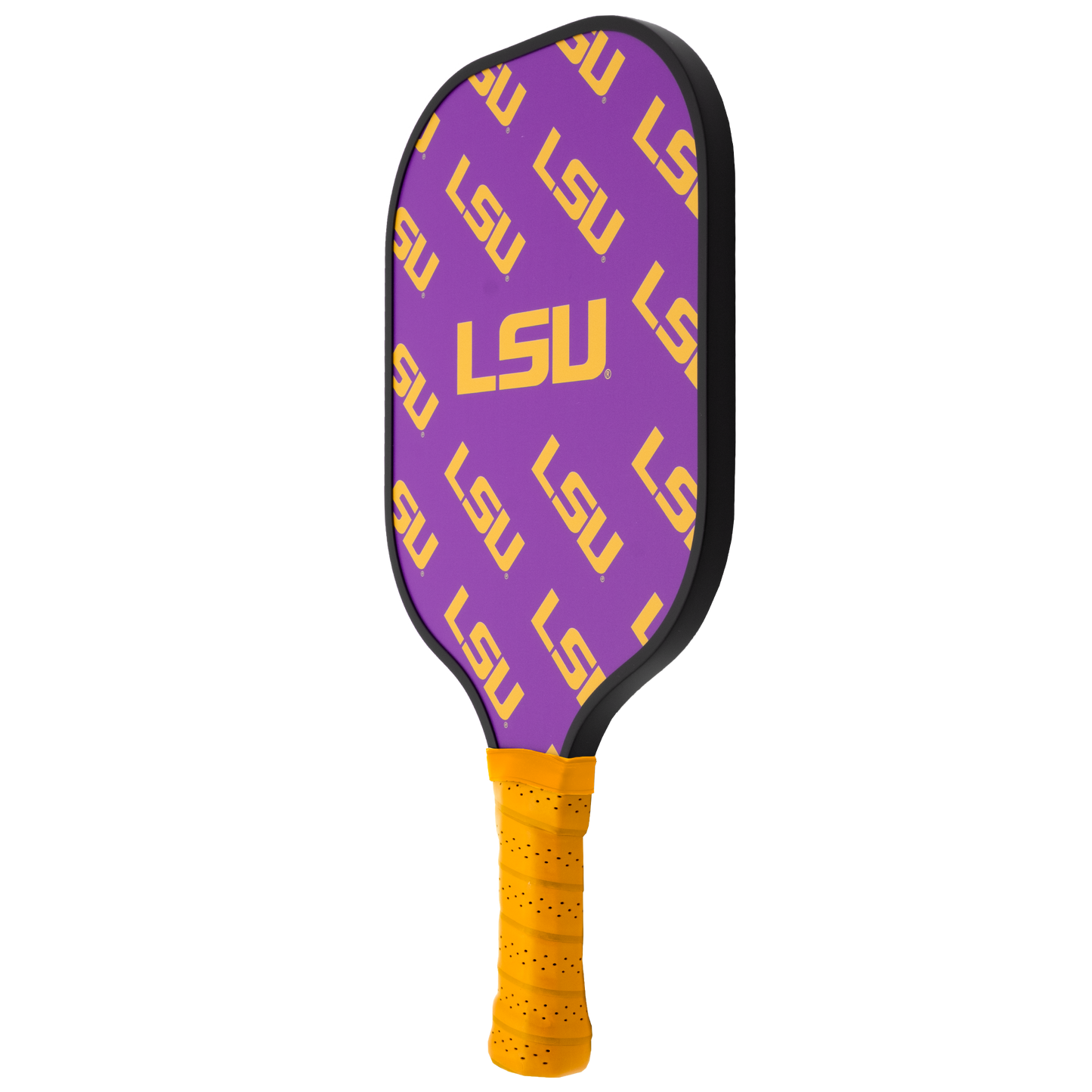 LSU Tigers pickleball paddle back view