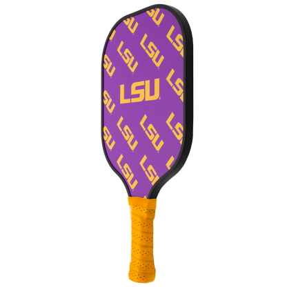 LSU Tigers pickleball paddle back view