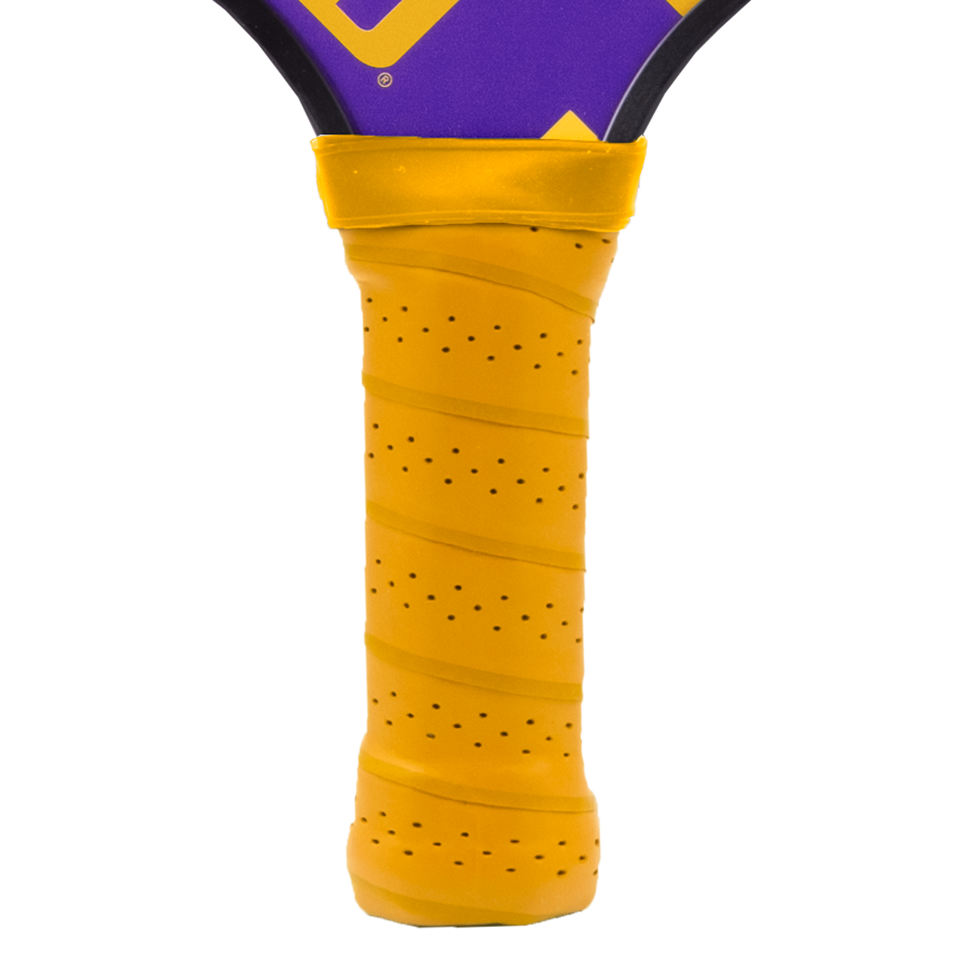 LSU Tigers pickleball paddle handle grip