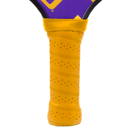 LSU Tigers pickleball paddle handle grip
