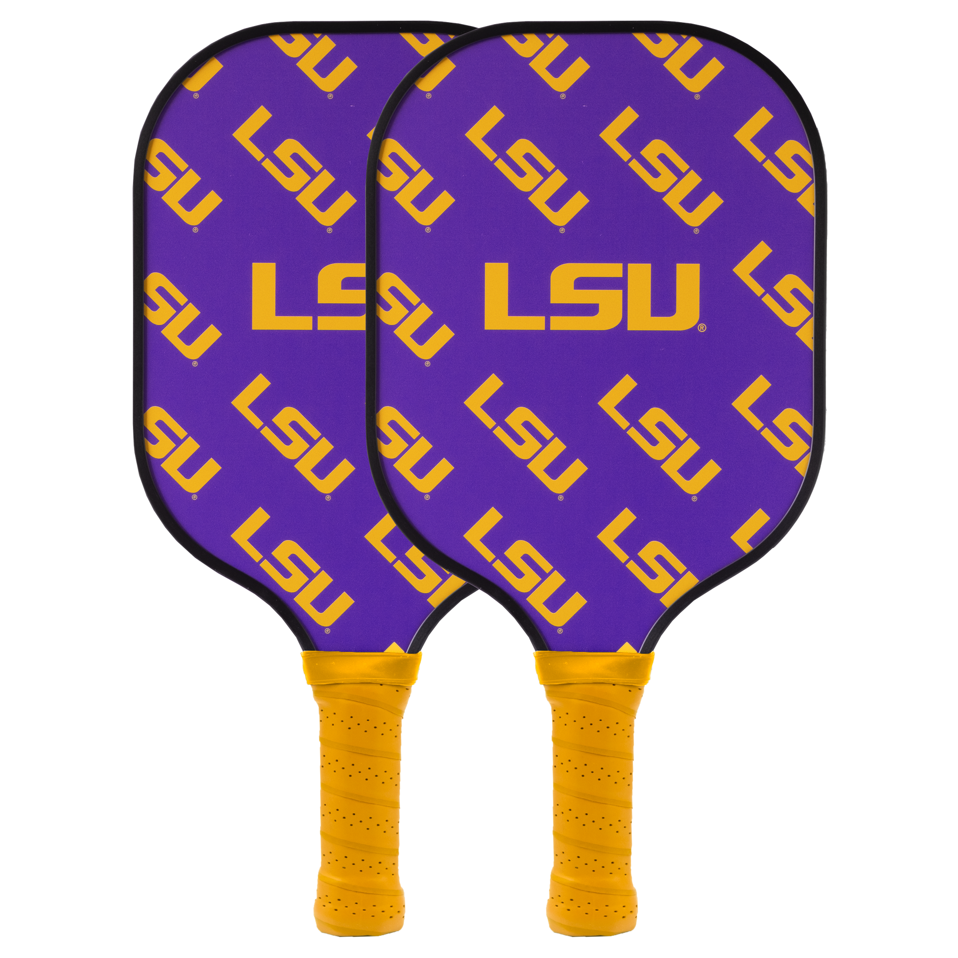 LSU Tigers pickleball paddle set