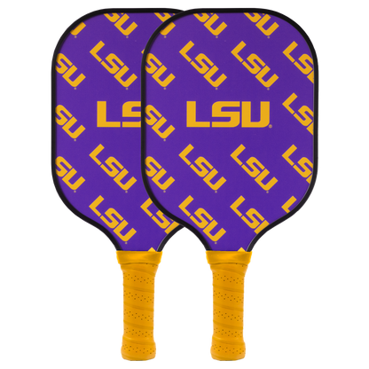 LSU Tigers pickleball paddle set