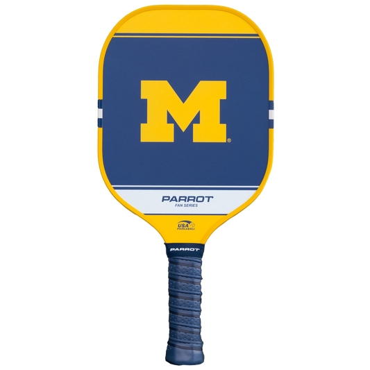 Michigan Wolverines Sport Plus pickleball paddle