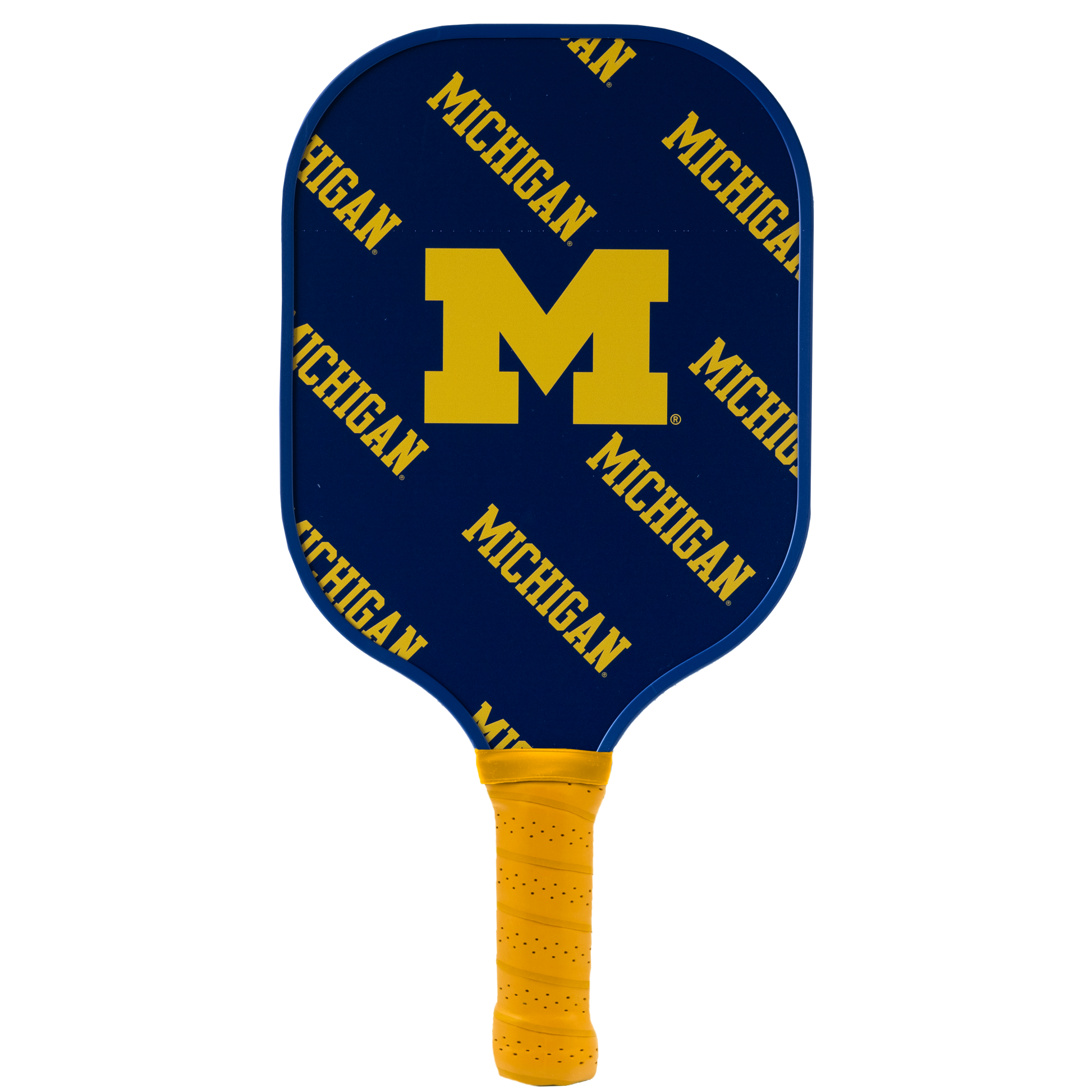 Michigan Wolverines standard pickleball paddle