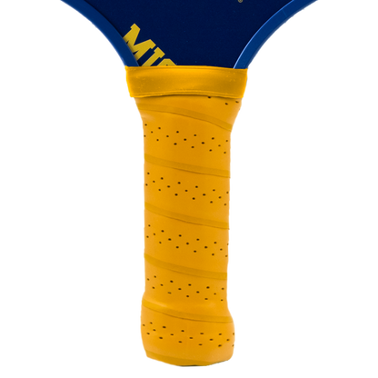 Michigan Wolverines pickleball paddle handle grip